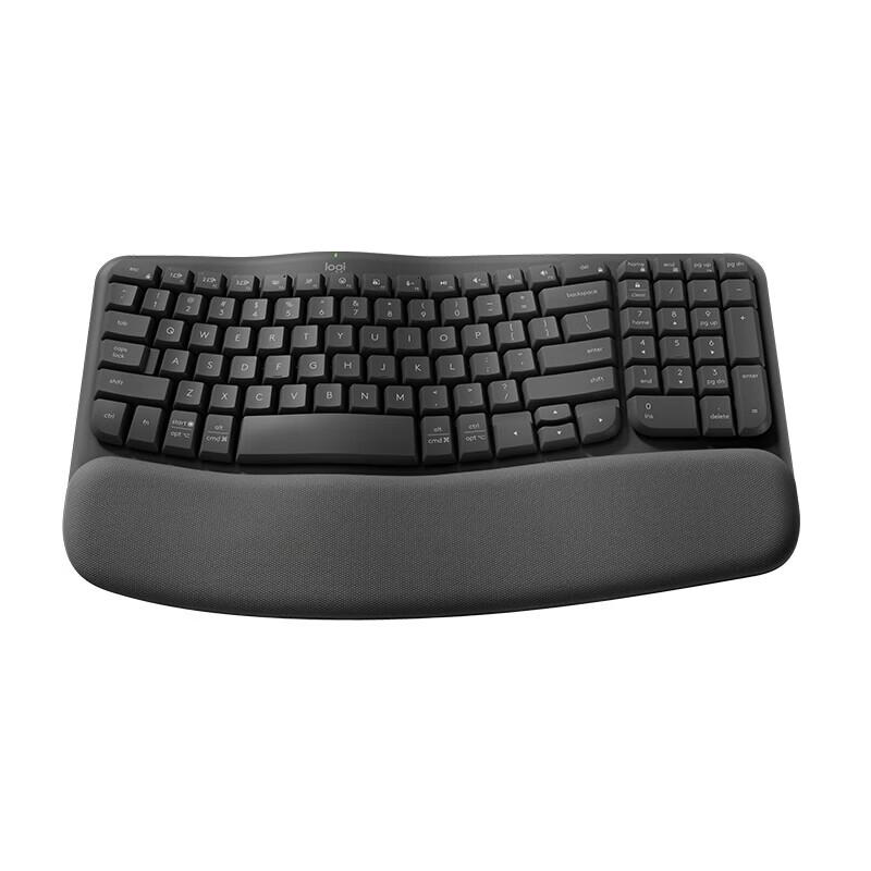 

Logitech Wave Keys Ergonomic Wireless Bluetooth Keyboard
