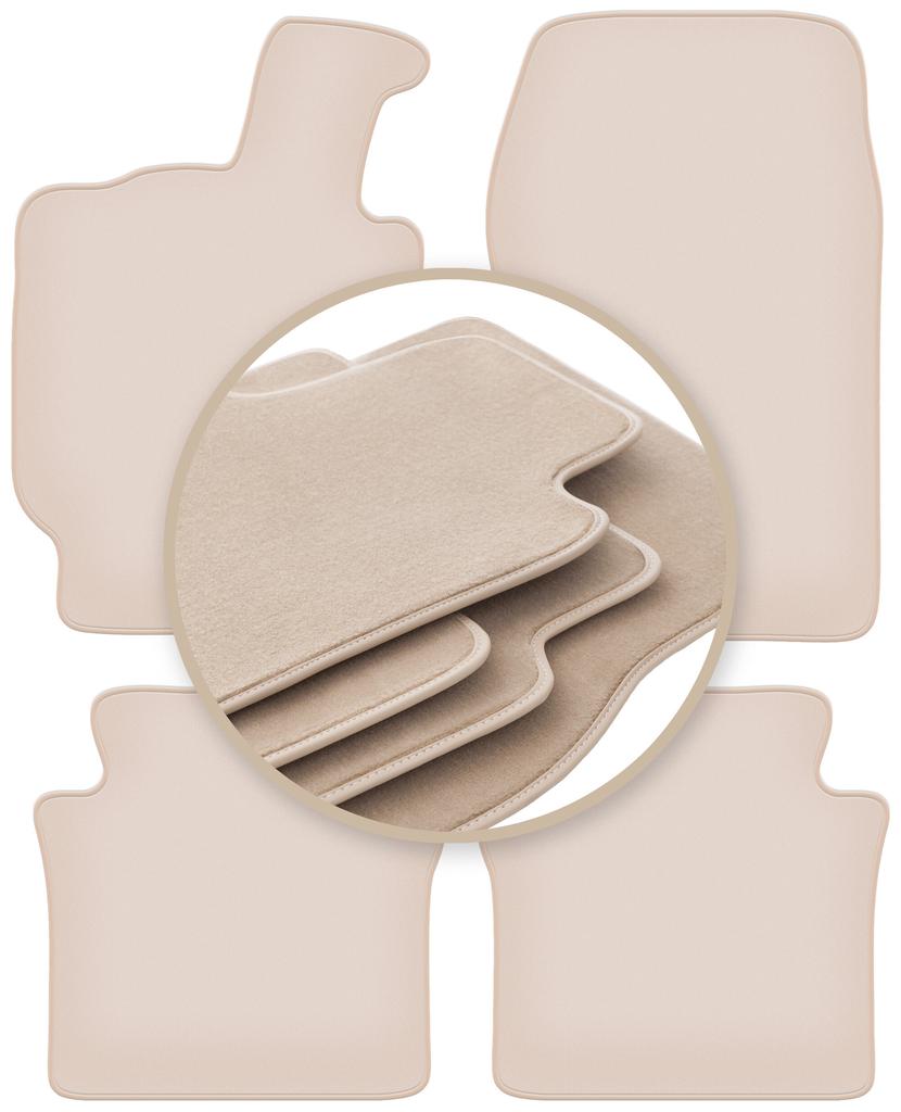 Tappetini beige PREMIUM per: Lancia Thesis berlina 2001-2009