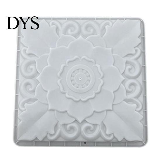 Home Craft Project for Garden Enthusiasts Reusable Concrete Path Stepping Stone Mold, DIY Pavement Cement Mould, Patio Walkway Maker Making