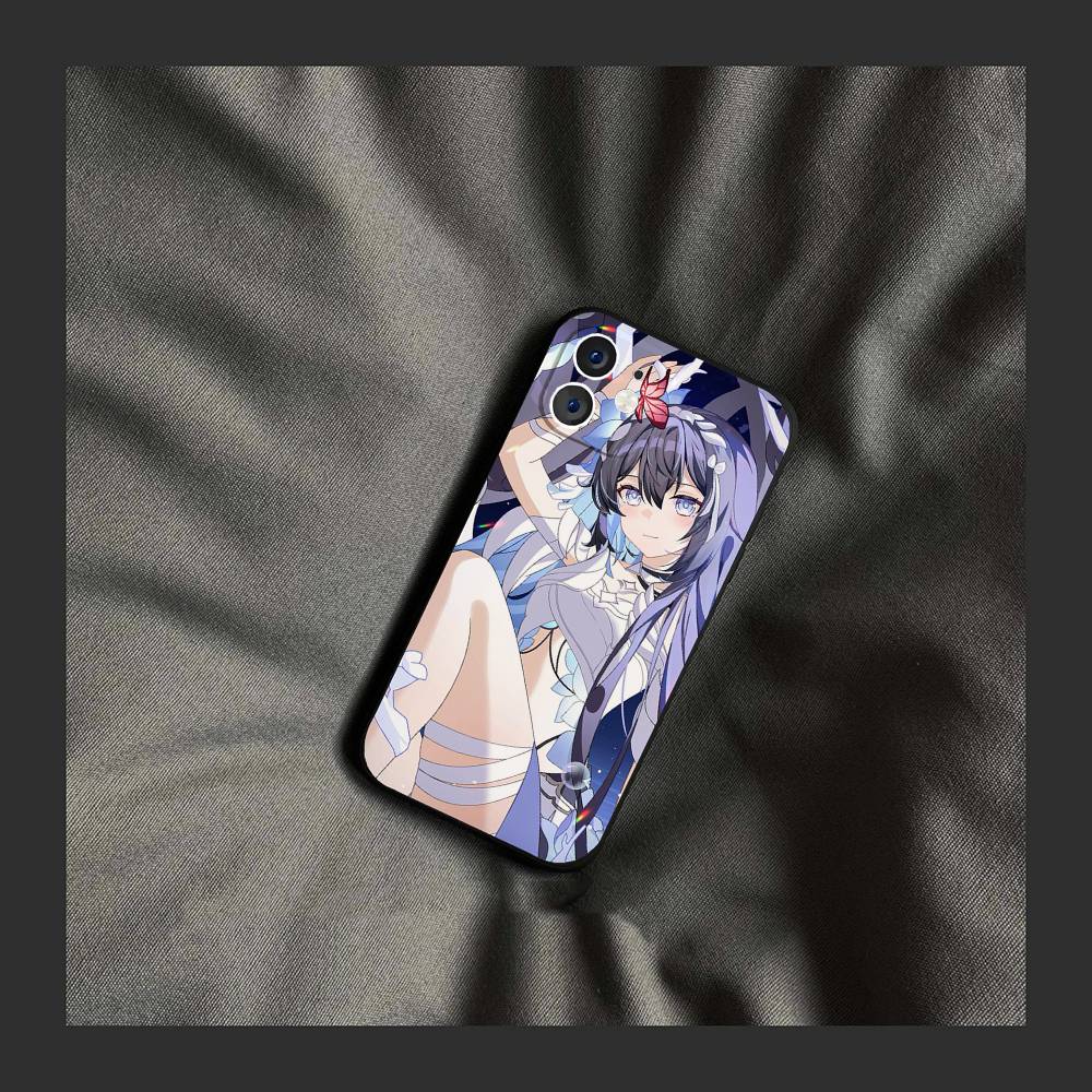 Seele Animated Game Honkai Star Rail Phone Case For IPhone 17 Air 16 15 14 13 Pro Max 11 12 Black Silicone Cover