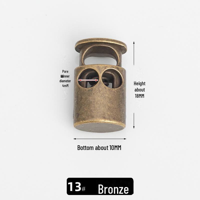 Metal Pig Nose Buckle for Adjusting Jackets and Sweaters