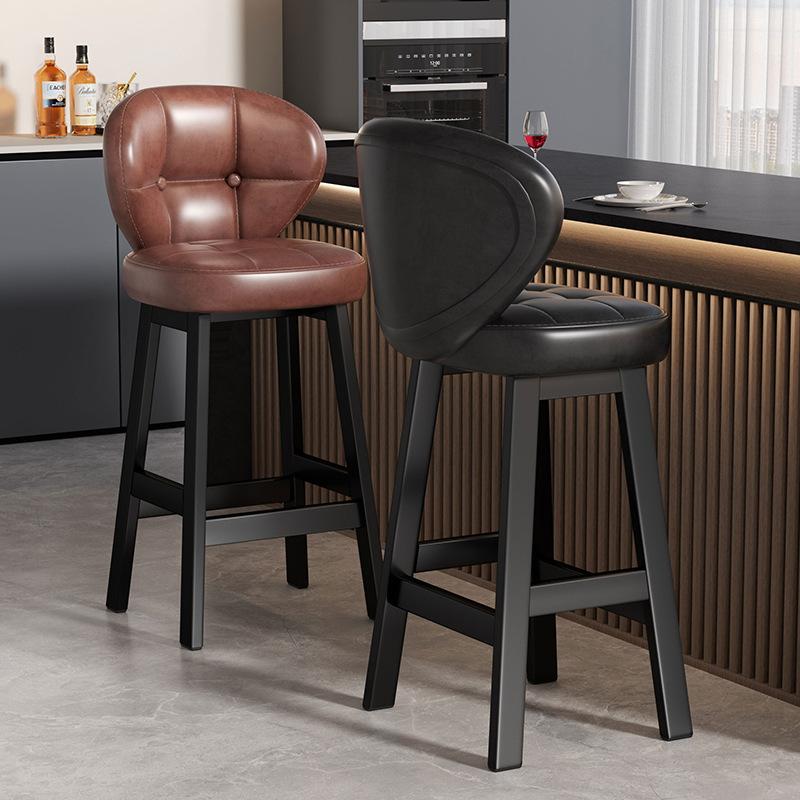 Modern Bar Counter Chairs Home Iron High Legged Stools Front Desk Chairs Bar Counter Chairs Bar Chairs Bar Stool