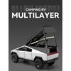 1/24 Tesla Cybertruck Camping Wohnmobil Legierung Diecast Spielzeugauto Modell Sound und Licht Kinderspielzeug Sammlerstücke Geburtstagsgeschenk