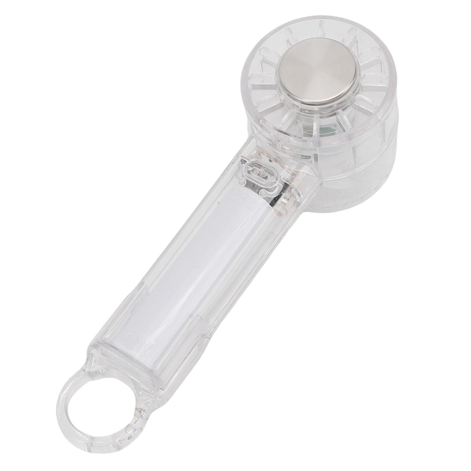 Handheld Cooling Fan High Speed Portable Semiconductor Cooling Fan 3 Wind Speed Quiet with Buckle 55x52x167mm