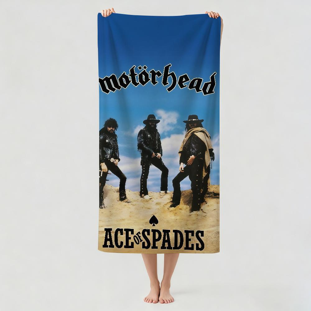 Rock Band M-MotorheadS Towel Drying Bath Towel Applicable To Light Swimming Camping Yoga Beach Out