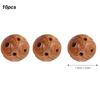 10Pcs Peach Wood Beads Carving for   Bracelet Necklace Crafts Pendants Accessories