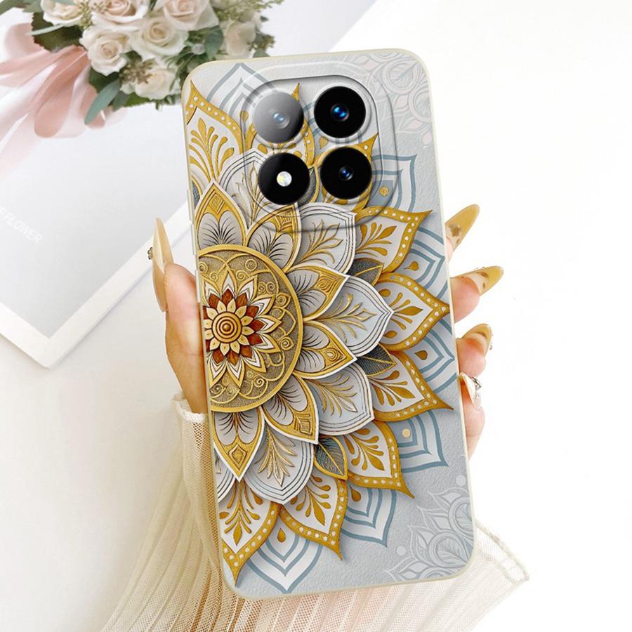 For Xiaomi Redmi Note 14 Pro Plus Case 14Pro 4G Soft Silicone Cover flower Cherry Phone Case For Redmi Note14 14Pro+ Coque Funda