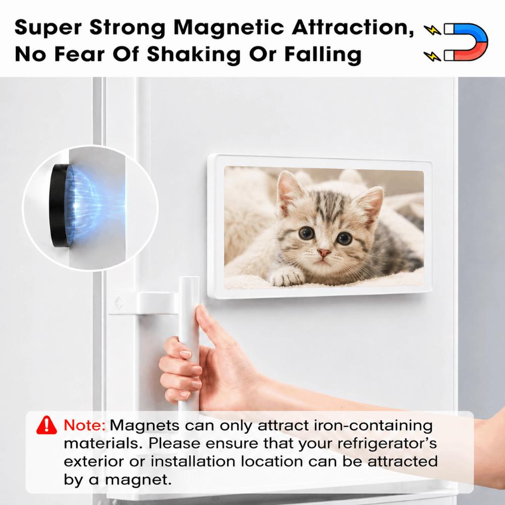 Metal Magnetic Mount Compact Back Plate Accessory Surface Adapter Refrigerator