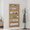 Shoe Cabinet 2 pcs Artisan Oak 85 x 18 x 90 cm Particleboard