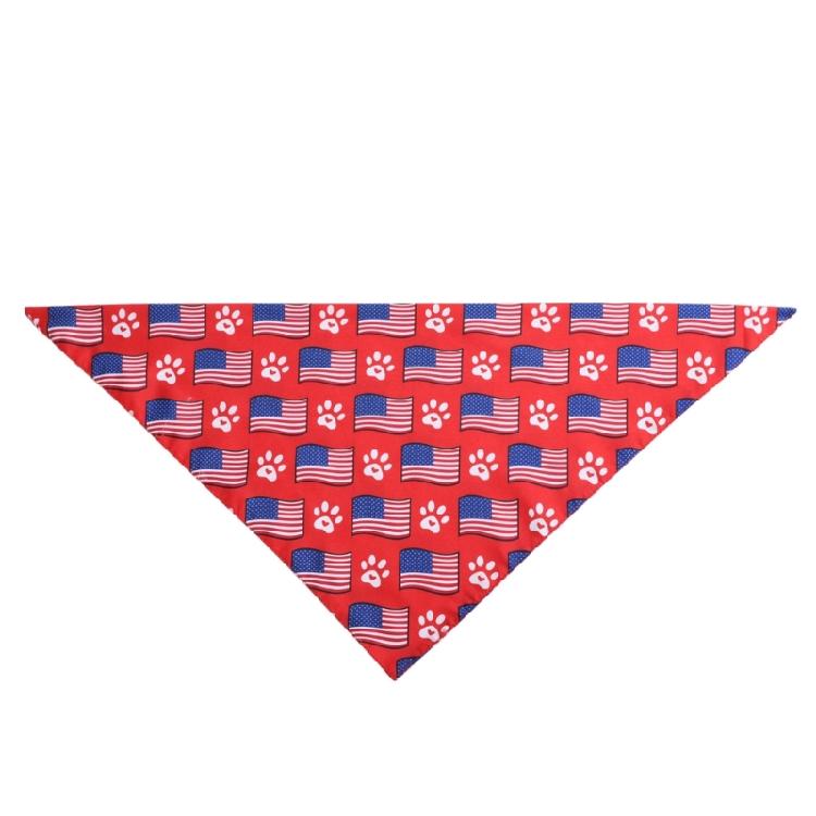 Dog Bandanas Independence Dress Up Festival Scarf Dogs Photography Towel