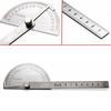 CNC Stainless Steel 0-180° Rotary Angle Finder Machinist Ruler Measurement 2021