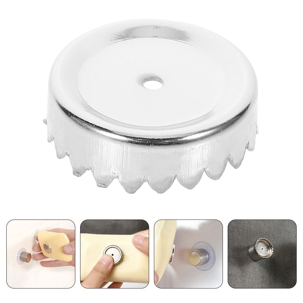 Magnetic Holder Stainless Steel Wall Mount Suction Cup Draining Cap Bath Accessories Soap Rest Metal Cap Portable Soap Box