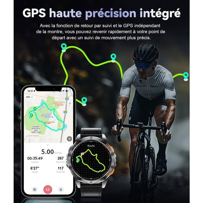 Montre connectée - ZIG-ZAG TERRITOIRES - HIRREO 2025 - GPS intégré - 10 ATM étanche - Autonomie 30 jours