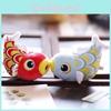 Adorable Plush Koi Fish Keychain Soft Short Plush Stuffed Animal Bag Charm For Kids And Adults