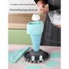 Foldable Pastry Cup Set with Multiple Nozzle Shape for Cake Decorating and Easy Storage Design