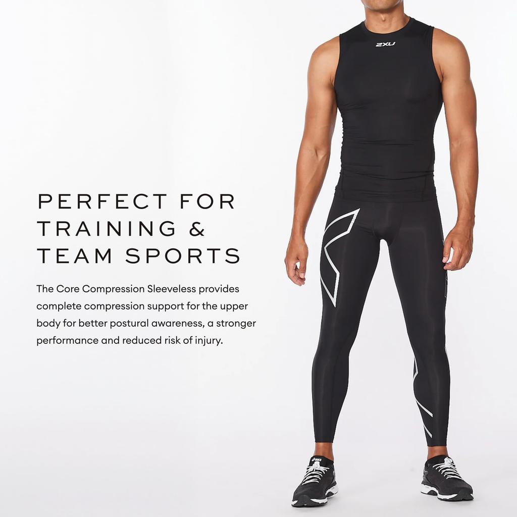 PWX Kompressions-Oberteil ärmellos MA6400A Größe M [2XU] Herren BLK/SIL