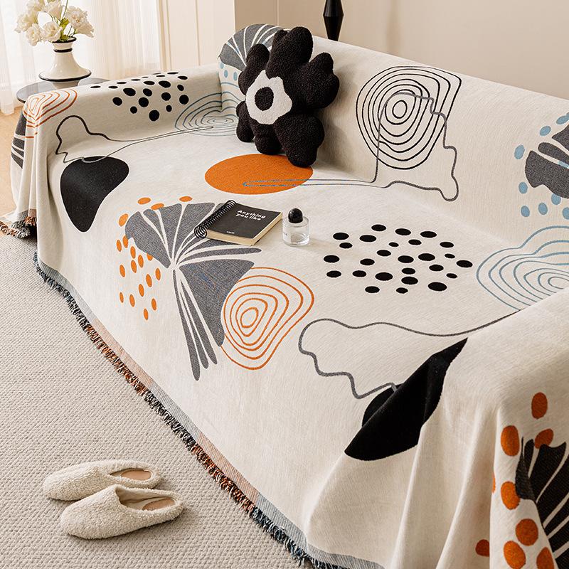 

Чехол для дивана из шенилла, всесезонный, устойчивый к царапинам от кошек, многофункциональный утолщенный двухсторонний чехол для дивана и подушка для дивана 180*260cm