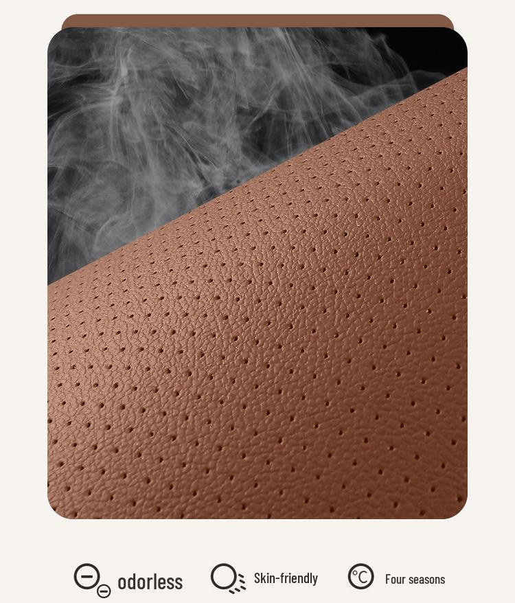 ORA Good Cat Ganzjahres-Leder-Autositzkissen – Universelle Passform Neues Modell