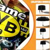 Custom Name Personalized Borussia Dortmund Print Umbrella, Auto Open Close, 8‑Rib Sturdy Frame, Commute Camping Hiking Use, Birthday Gift