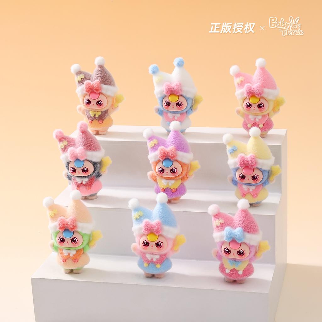 9pcsSet Witch Babythree Figure Toy Mini Baby Three Figurine Desktop Decoration Model Ornaments Toys Boys Girls Birthday Gifts