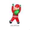 Christmas Decoration Outdoor Inflatable Climbing Santa Claus Indoor Inflatables with Built