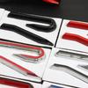New R Emblem Car Metal Body Tail Trunk Sticker Accessories For Volkswagen VW GTI Rline Polo Golf MK8 Touareg Passat Magotan CC zd0