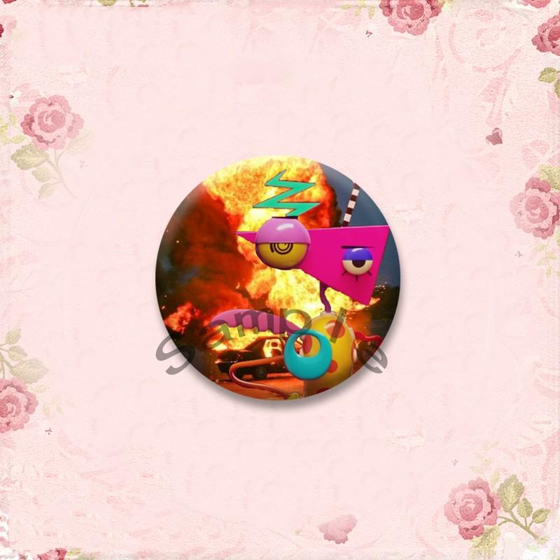 Anime Role Jax Gangle Ragatha Round Brooch Cartoon Figure Lapel Badges Custom Soft Button Pin Bag Jewelry Accessories XMAS Gifts