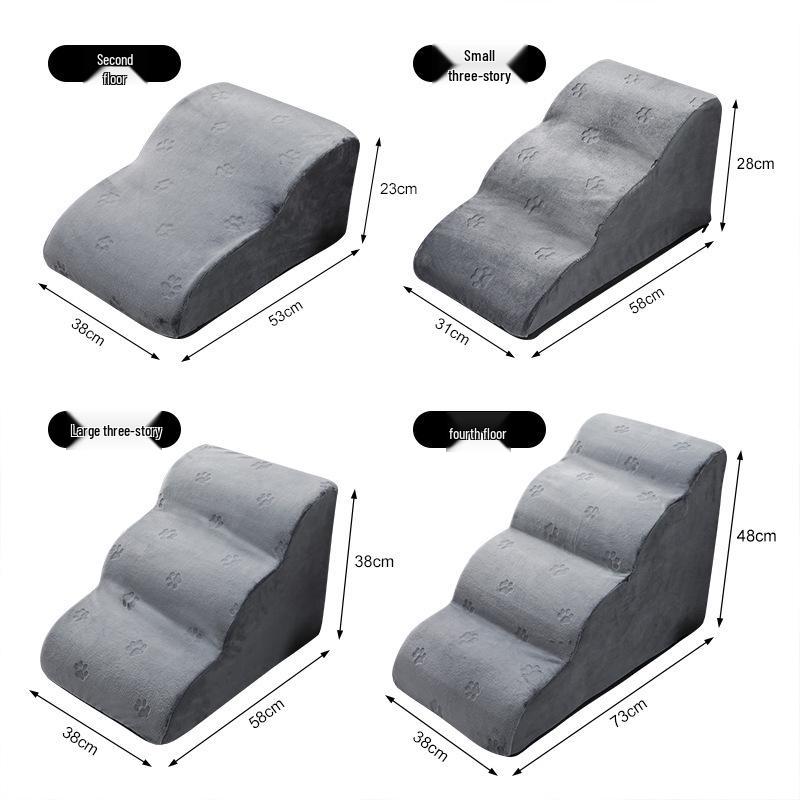 Small Dog Sponge Steps & Ramp for Sofa/Bed