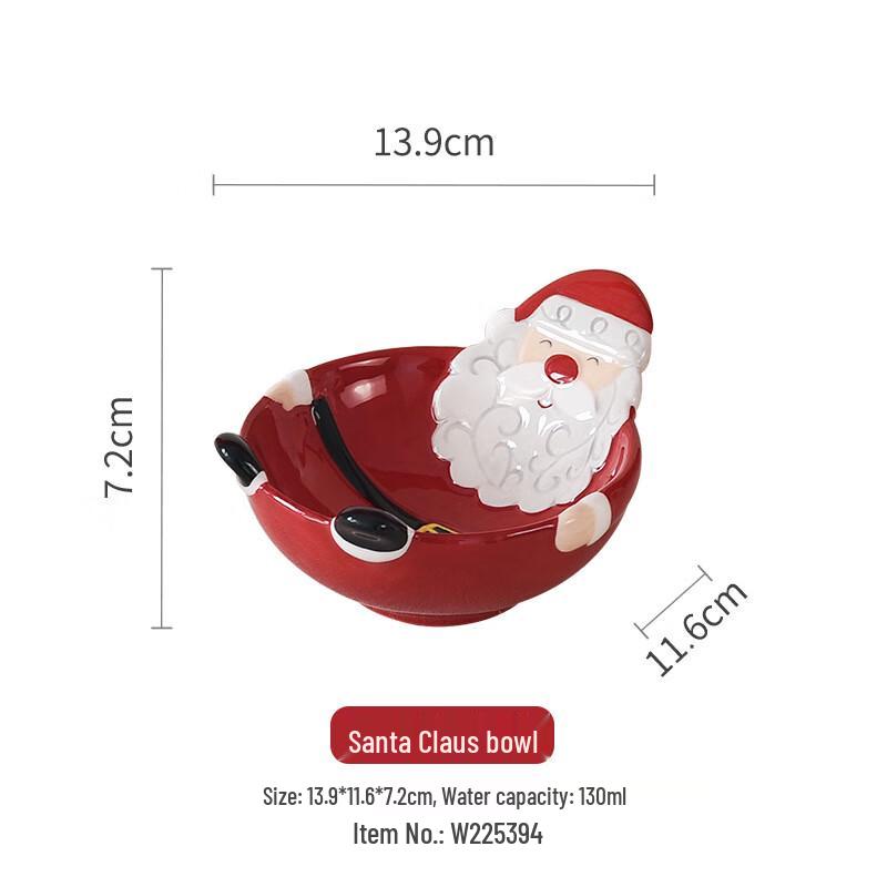 Santa Claus Ceramic Dinnerware