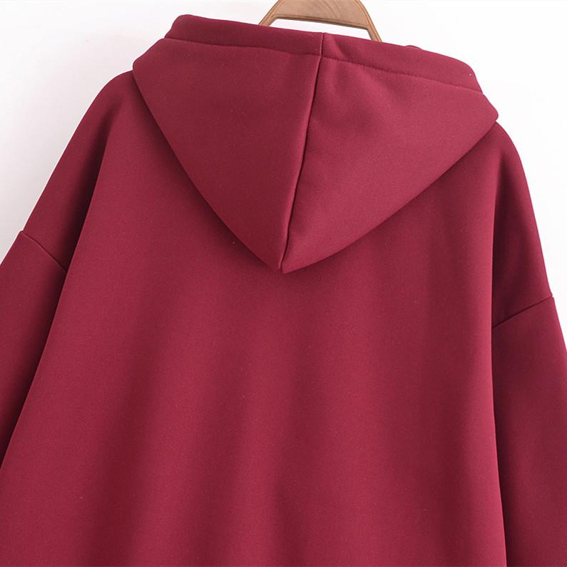 2025 Spring Women's Casual Zipper Sweatshirt Jacket & Flannel Straight-Leg Pants Set