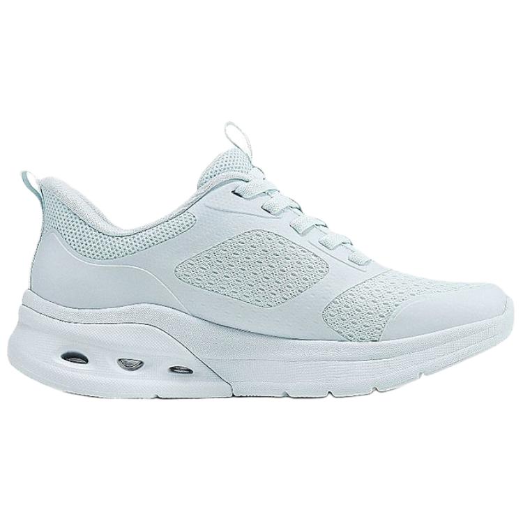 Skechers Bobs Sport Arc Waves 2.0 Versatile Comfortable Low-Top Running Shoes Women Sneakers Blue 117626-MNT