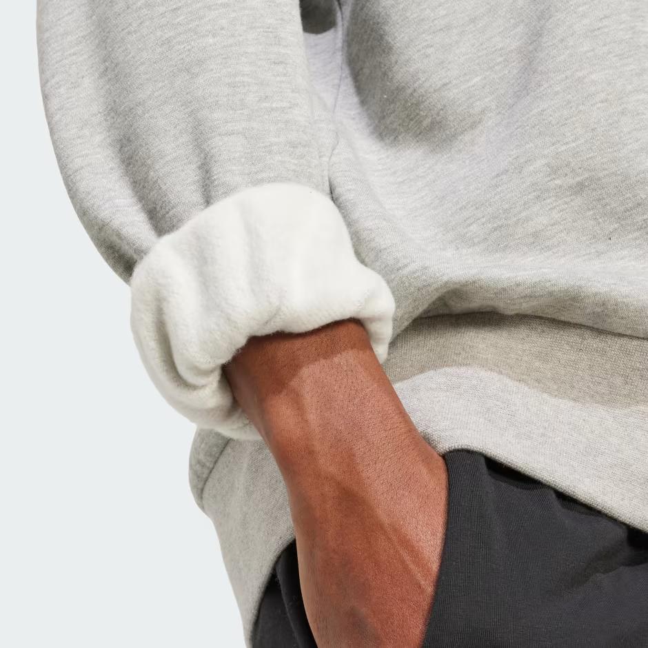 Adidas Essentials Linear Einfaches Bequemes Langarm-Sweatshirt Herren Sweatshirt JX5715