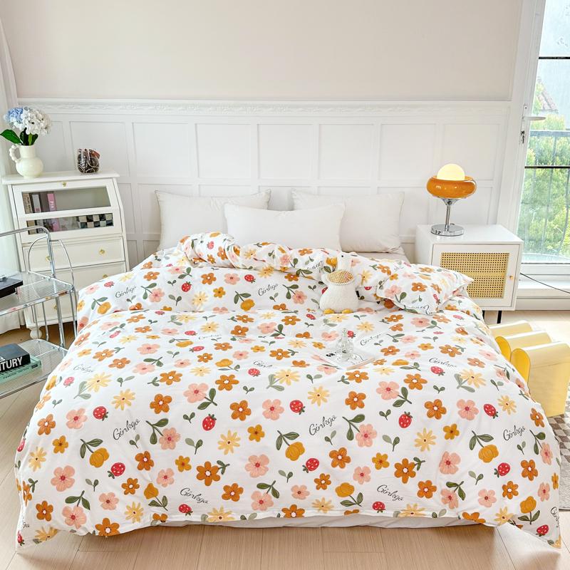 Cotton Printed Duvet Cover, Multi-color Duvet Cover, Soft Oversized Duvet Cover, Double Comfortable Single Duvet Cover
