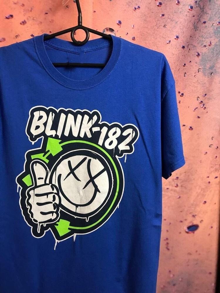Vintage Blink 182 band Unisex Cotton T-shirt short sleeve All sizes S-5XL M406 Unisex T-Shirt