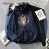 Custom Hoodies Printed Cute cartoon owl WoUnisex Hoody Dropship Hooded Sweatshirt Fleece Warm Streetwear Unisex fashion Clothes