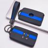 Key Fob Cover for Renault Megane Talisman Kadjar Captur Koleos Arkana Scenic Espace with Keychain Anti-Scratch Surface Shockproof Structure