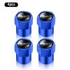 New 2026 Car Sticker 4pcs Car Wheel Air Valve Stem Cover Caps For Ford Mustang Shelby GT Fender Zapatillas Miniatura Gt 2015 201