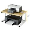 Minimalist Modern Desktop Organizer Printer with Multiple Shelves and Stands Ideal for Home Office Storage