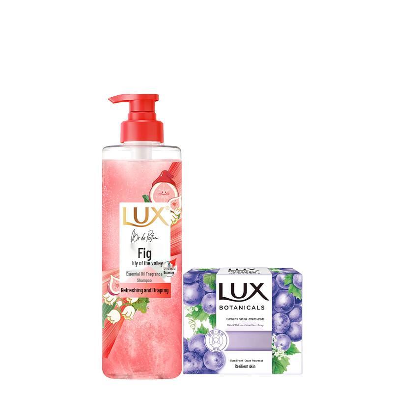 LUX Fig Lily Shampoo & Grape Soap Duo