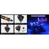 Nilight 2PCS 2FT RGB LED Whip Lights Spiral Chasing Dancing Lighted Antenna RF Remote Control for Can-Am ATV UTV RZR Polaris Dune Buggy Truck Bulbs 7