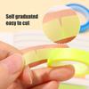 5 Rolls Highlighter Sticker PET Marking Sticker Fluorescent Index Tabs  School Office Supplies