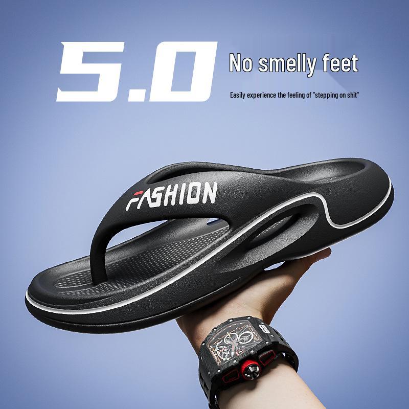 

Men s Summer Non-Slip EVA Toe Separator Sandals - Soft and Wear-Resistant Beach Flip-Flops with Thick Sole 40-41 (for size 39-40 feet) білий