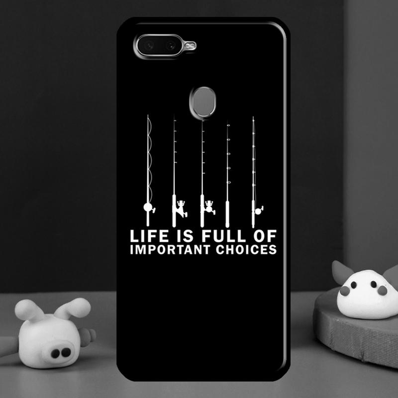 Fishing Rod Tool For Oppo A54 A57 S A78 A58 A98 A5 A9 A91 A15 A16 A17 A52 A72 A76 A96 A74 A94 A77 Phone Case