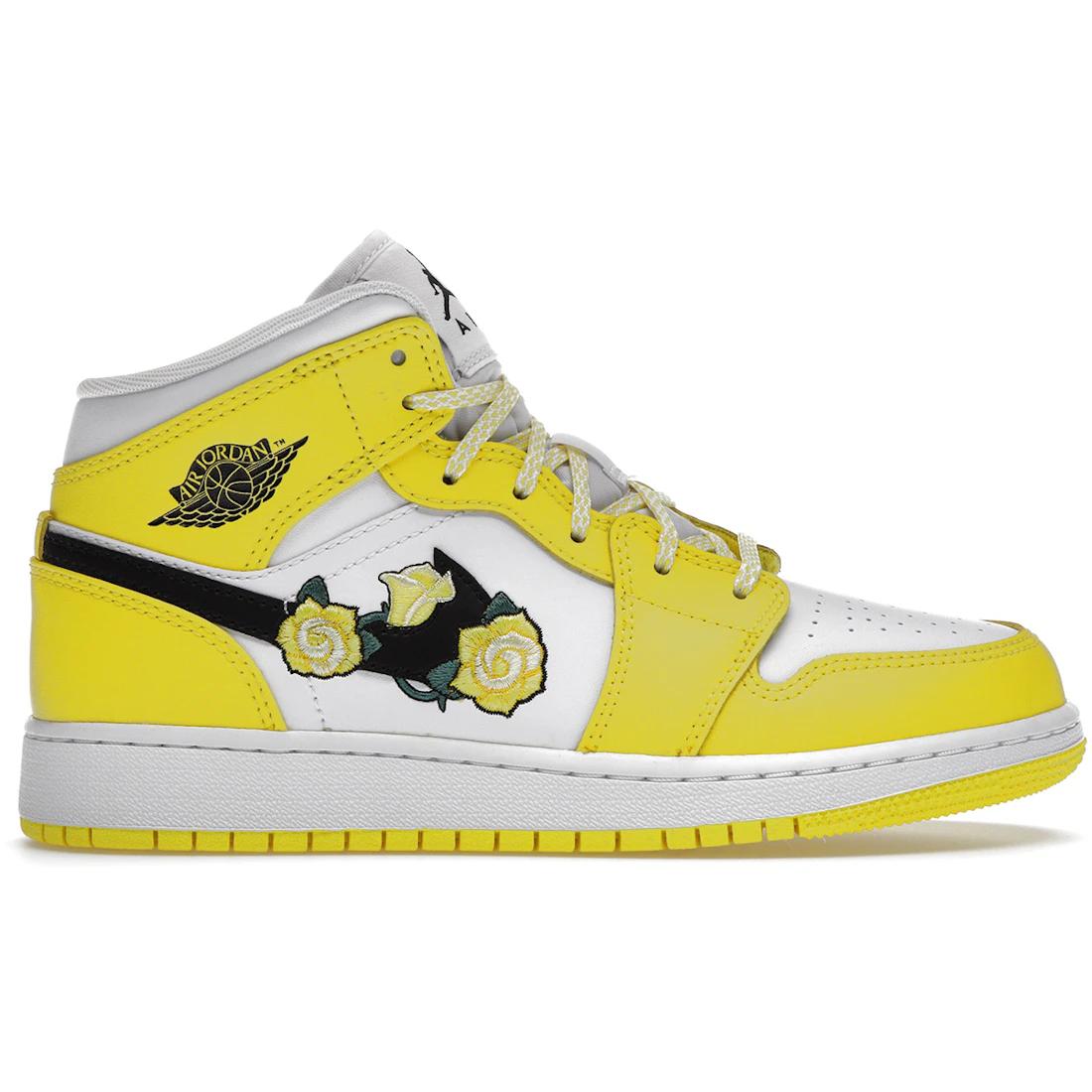 

Sneaker Jordan 1 Mid Dynamic Yellow Floral (GS)(AV5174-700) 35.5
