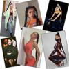 Synthetic Long Braid Ponytail Hair Extensions Fake Hair Pony Tail Wig for Black Women with Rubber Elastic Band