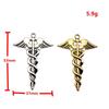 Cobra Snake Charms Antique Bronze Silver Pendants For DIY Bracelet Necklace Jewelry