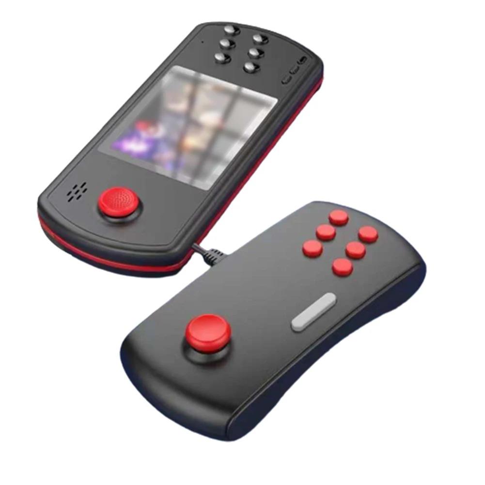D22 Handheld Game Console with Dual System, Linux + Android, 3.5 Inch IPS Screen, Built-in 5000 Classic Games, Support AV Dual/Single Player