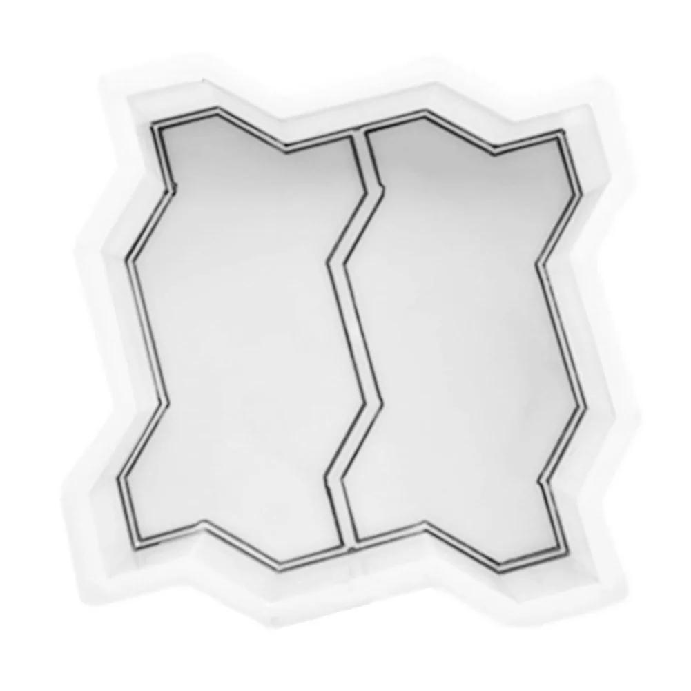 DIY Path Maker Paving Cement Brick Molds Courtyard Lawn Concrete Pavement Tool