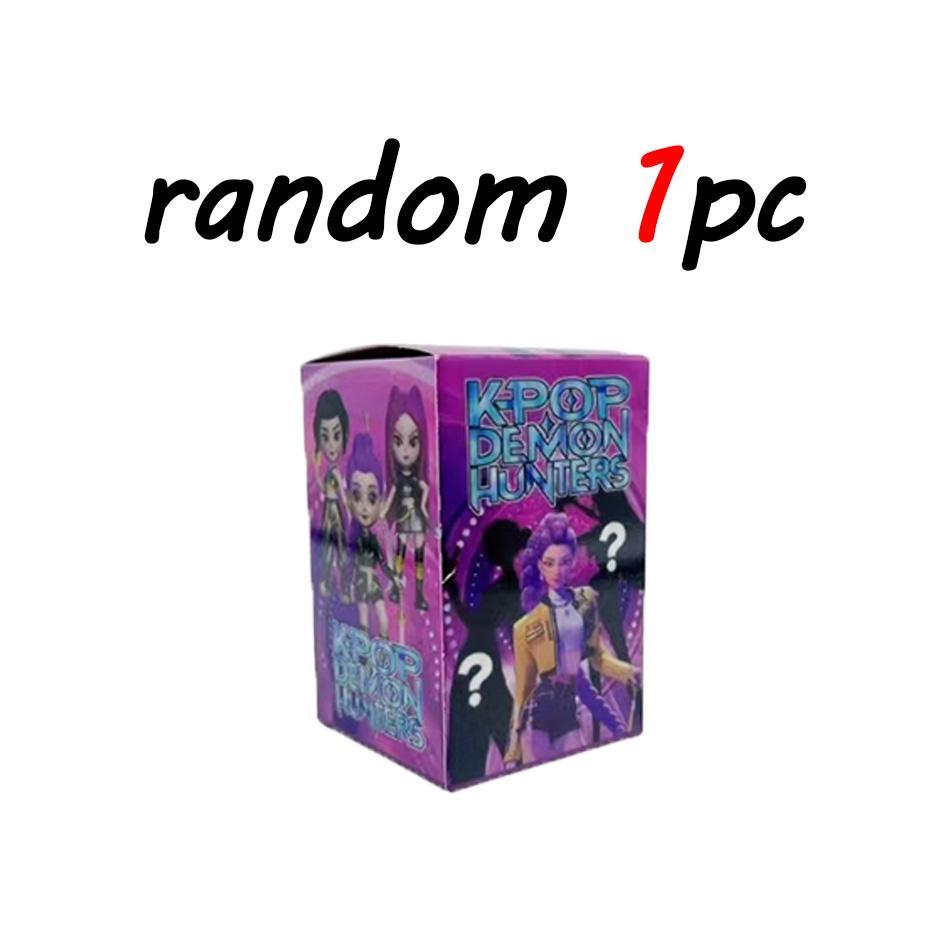 Anime Kpop Demon Hunters Figure Model Toy  Peripherals Blind Box for Kids Collection Figurines South Korea Fan Gifts