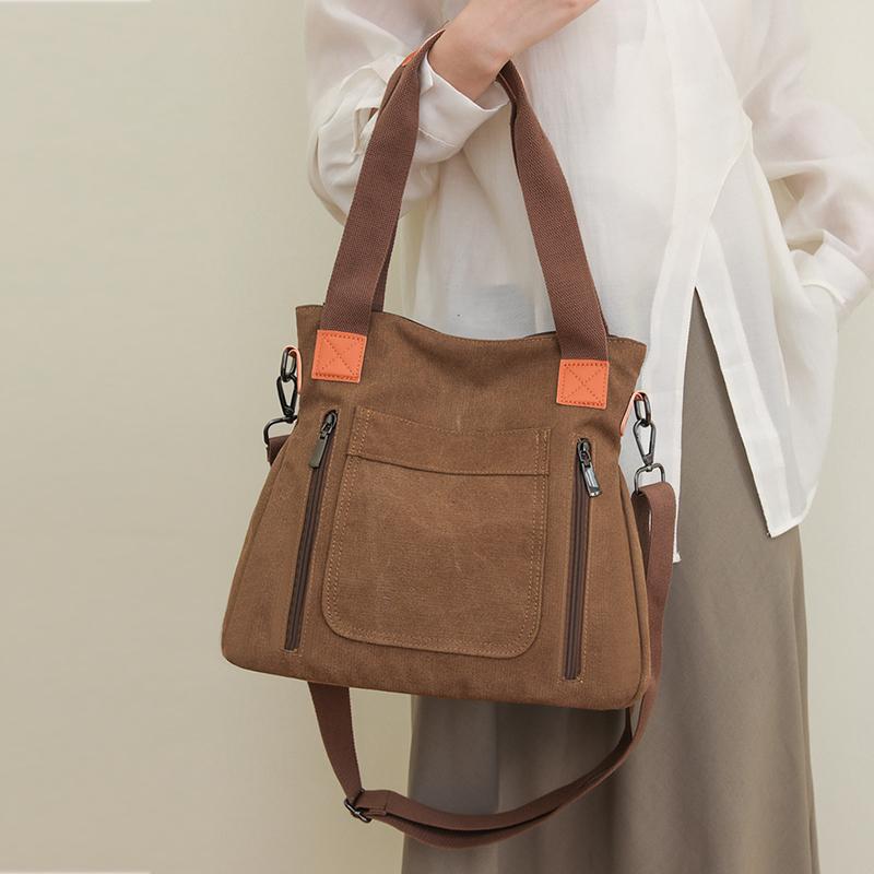 Women's Stylish and Functional Everyday Use Tote Bag Large Capacity Fashion Shoulder Crossbody Bags Casual Handbag